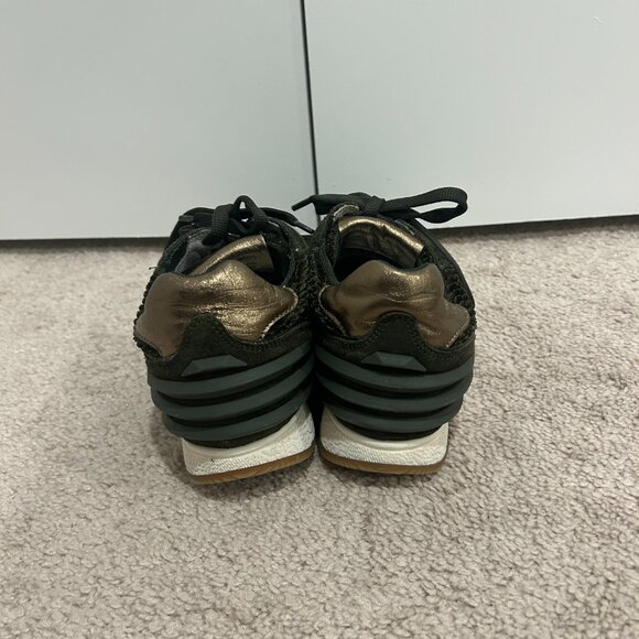 Voile Blanche Julia Powers Suede and Velour Sneaker Size 38 - Picture 3 of 8